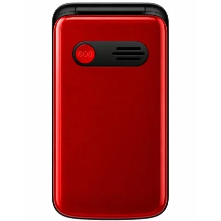 Qubo x-247rdc Teléfono móvil 4G para personas mayores Rojo